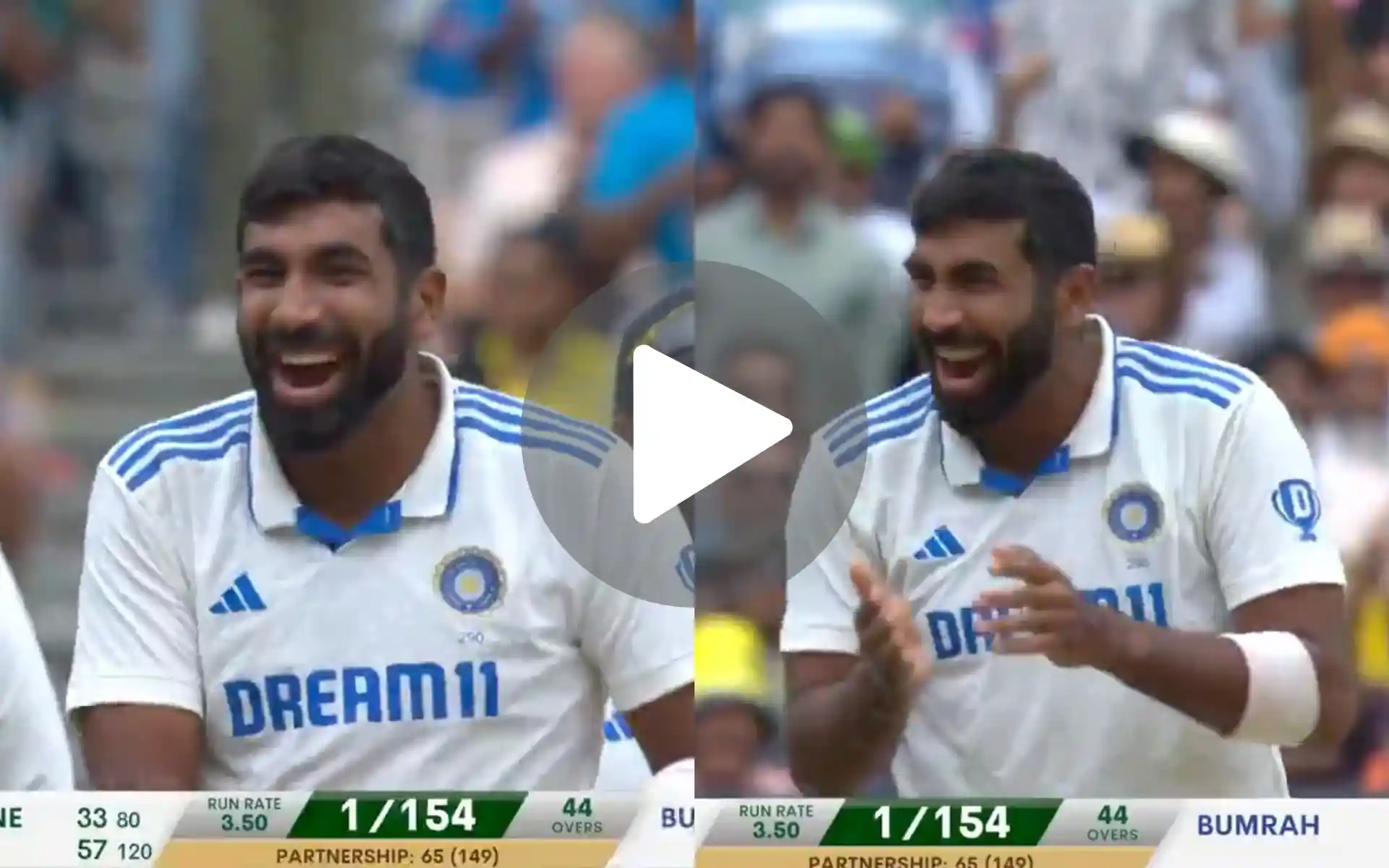 [Watch] Jasprit Bumrah Can't Believe It As His Worst Ball Gets Bunny Khawaja In MCG Test